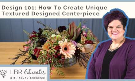 How To Create Unique Textured Designed Centerpiece